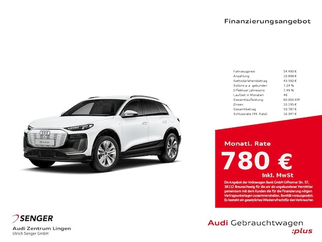Audi Q6 e-tron SUV e-tron Audi Q6 SUV e-tron