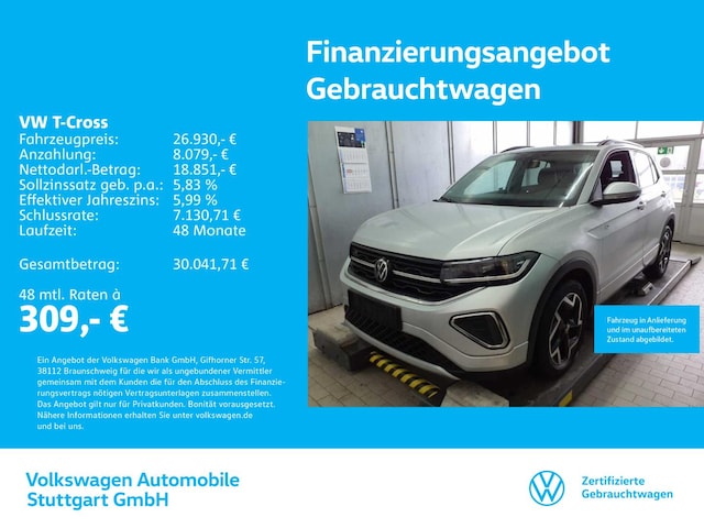 Volkswagen T-Cross 1.5 TSI DSG R-Line