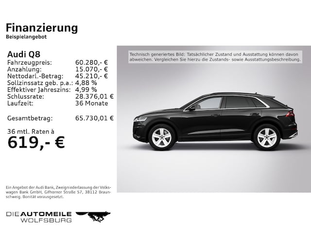 Audi Q8 55 TFSI Quattro
