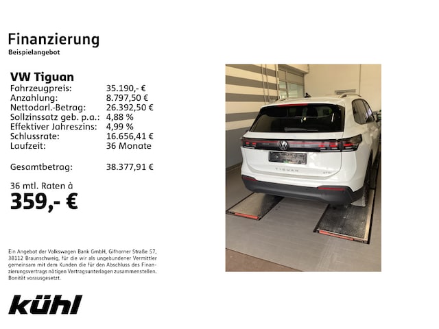 Volkswagen Tiguan 1.5 eTSI DSG Life Plus