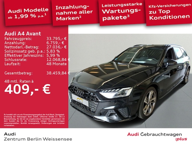 Audi A4 40 TDI Avant S-Tronic