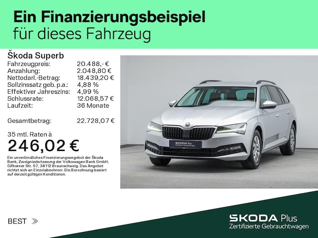 Skoda Superb 1.5 TSI Active Combi
