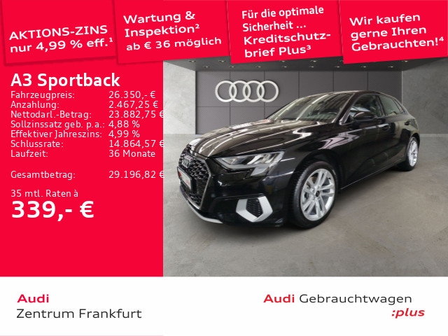 Audi A3 35 TDI S-Tronic Sportback