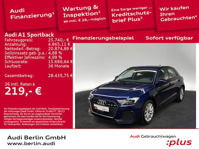 Audi A1 30 TFSI S-Tronic Sportback