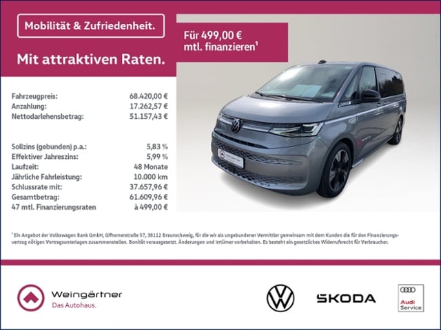 Volkswagen Multivan 2.0 TDI DSG T7