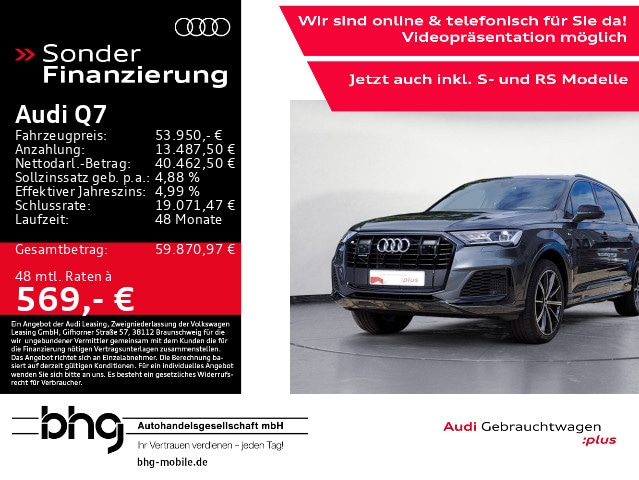 Audi Q7 55 TFSI Hybride Quattro