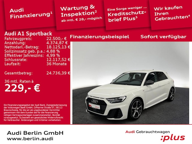 Audi A1 30 TFSI S-Line Sportback