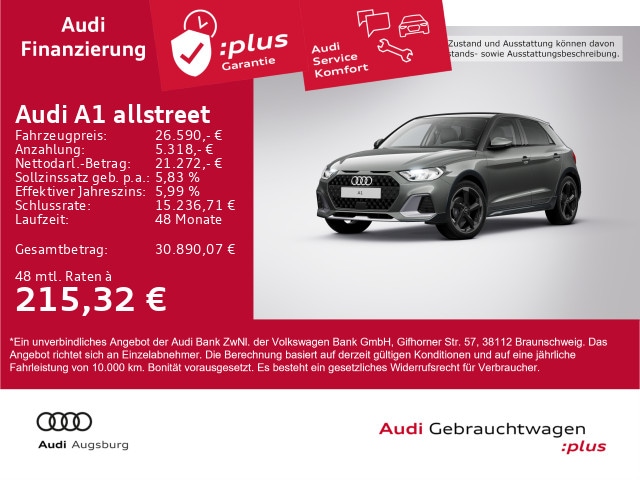 Audi A1 30 TFSI Allstreet S-Tronic