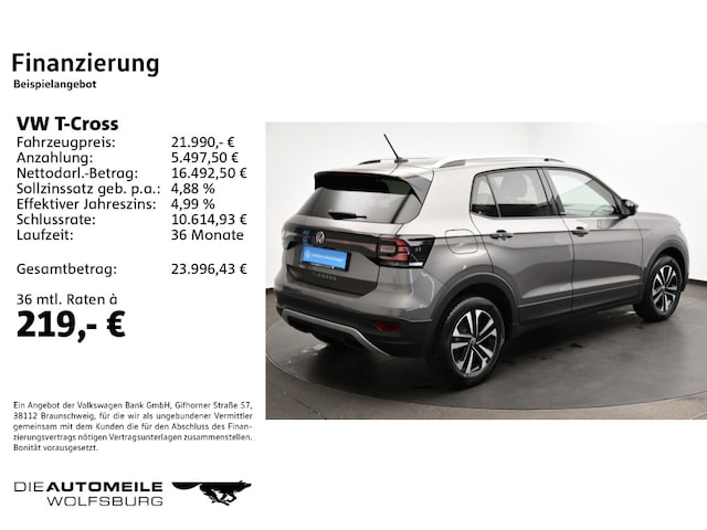 Volkswagen T-Cross 1.0 TSI TSi United