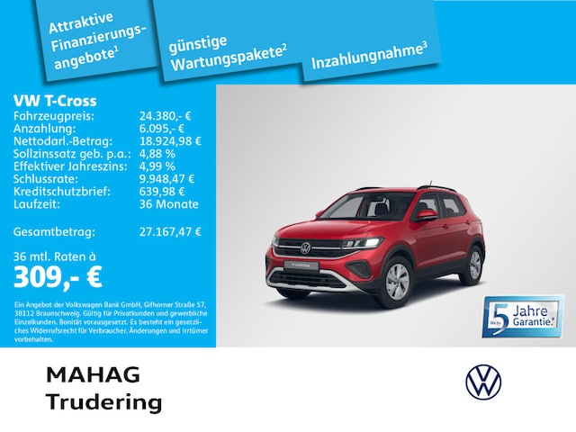 Volkswagen T-Cross 1.0 TSI DSG Life