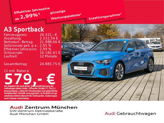 Audi A3 35 TFSI Sportback
