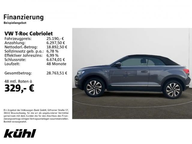 Volkswagen T-Roc 1.5 TSI Cabriolet DSG