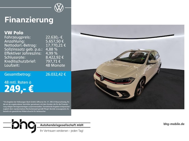 Volkswagen Polo 2.0 TSI DSG GTI