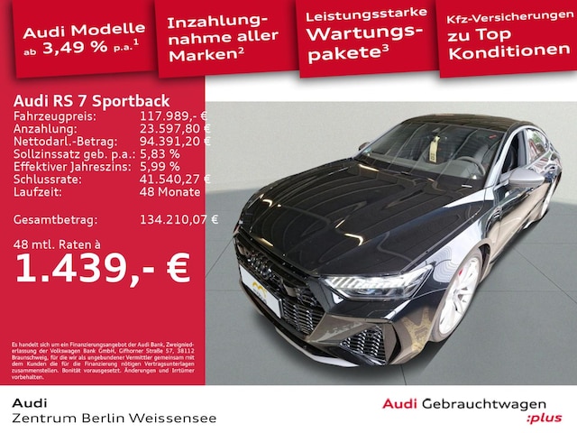 Audi RS7 Performance Quattro Sportback