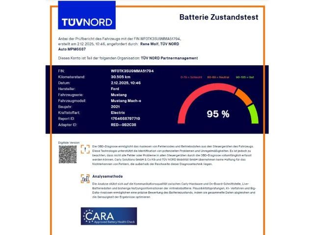 Ford Mustang Mach-E AWD Extended range
