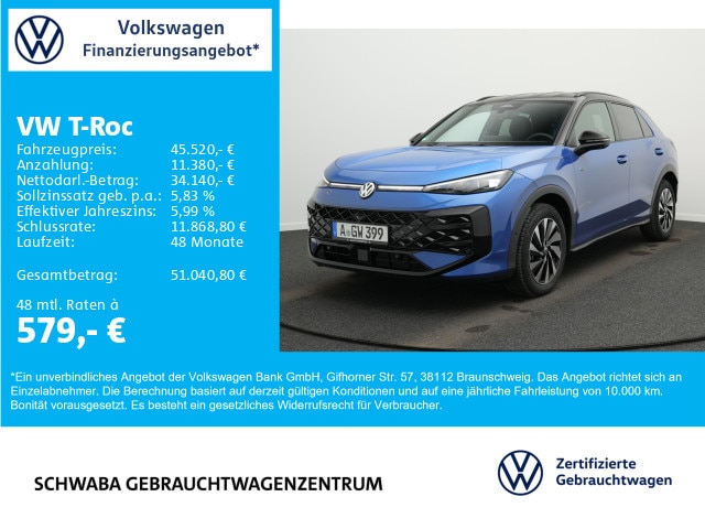 Volkswagen T-Roc DSG R-Line