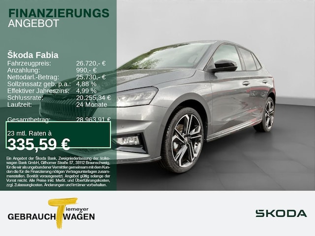 Skoda Fabia 1.5 TSI Monte Carlo