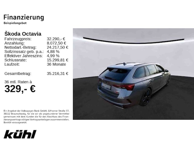 Skoda Octavia 2.0 TDI Combi RS