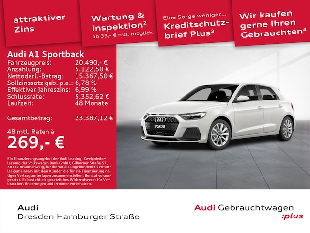 Audi A1 25 TFSI S-Tronic Sportback