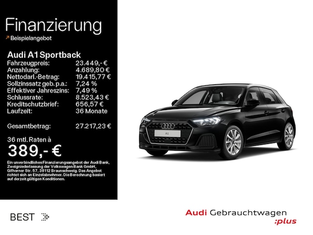 Audi A1 30 TFSI Sportback