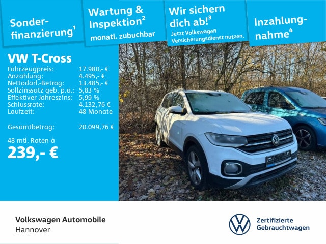 Volkswagen T-Cross 1.0 TSI Style