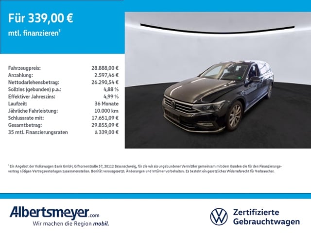 Volkswagen Passat 2.0 TSI 4Motion DSG Variant