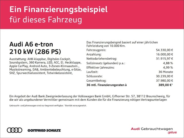 Audi A6 e-tron Avant