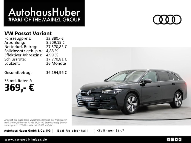 Volkswagen Passat 2.0 TDI Business DSG Variant