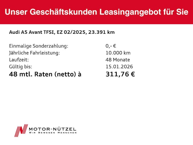 Audi A5 Avant S-Tronic