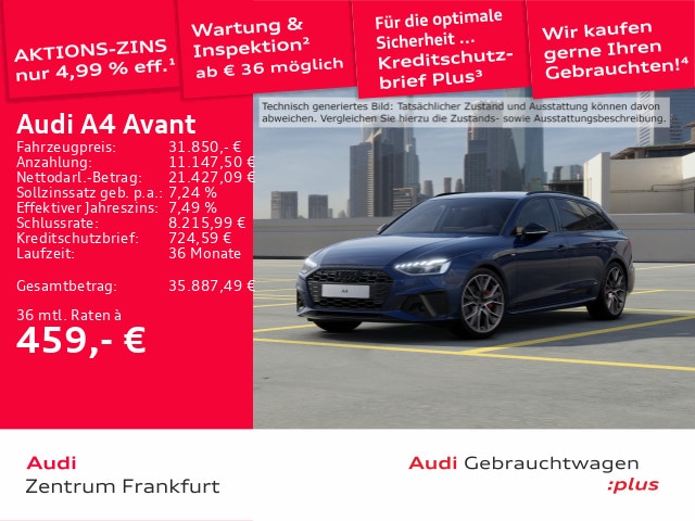 Audi A4 40 TFSI Avant S-Line S-Tronic