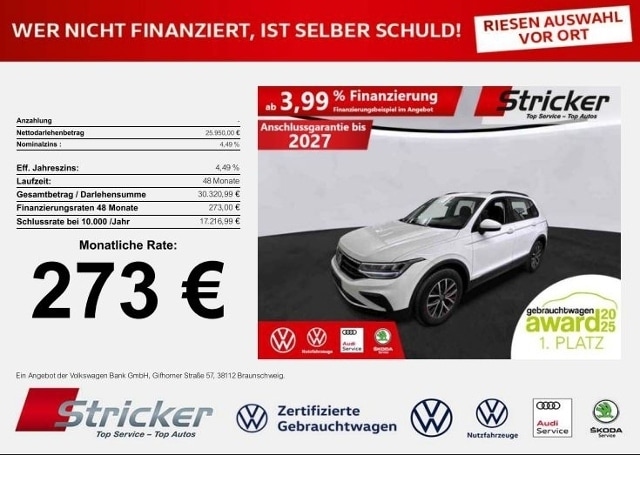 Volkswagen Tiguan 2.0 TDI DSG