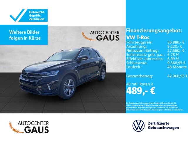 Volkswagen T-Roc 2.0 TDI DSG R-Line