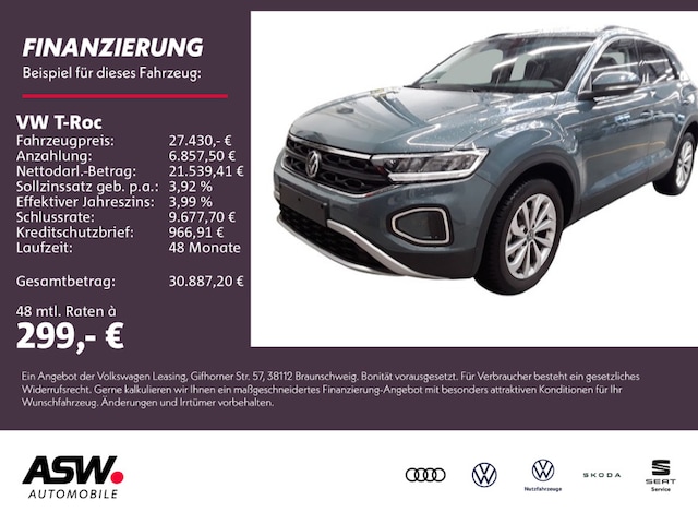 Volkswagen T-Roc 1.0 TSI Life