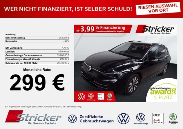 Volkswagen Golf 2.0 TDI DSG Variant