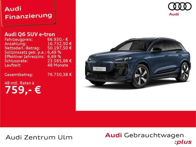 Audi Q6 e-tron Performance