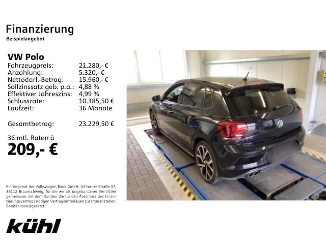 Volkswagen Polo 2.0 TSI DSG GTI