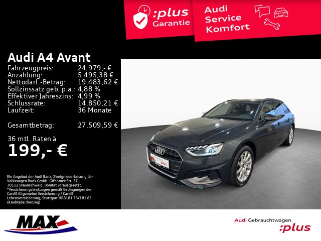 Audi A4 40 TFSI Avant Quattro S-Tronic