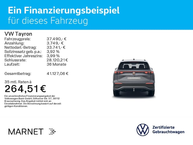 Volkswagen Tayron 1.5 eTSI DSG IQ.Drive Life
