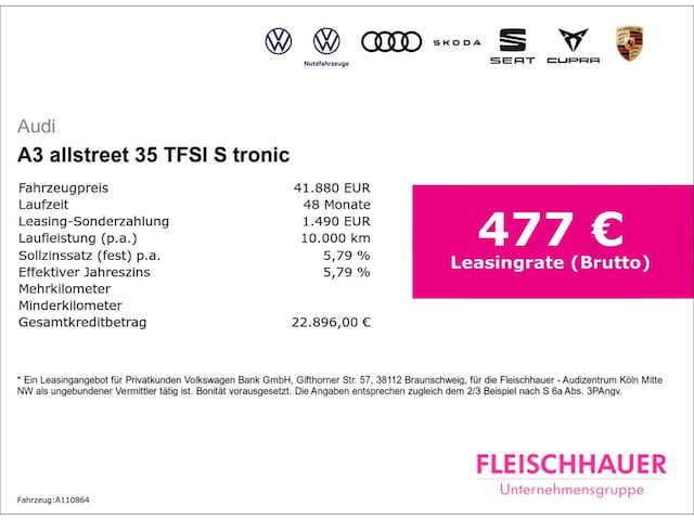 Audi A3 35 TFSI S-Tronic