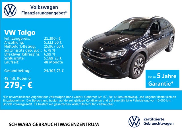 Volkswagen Taigo 1.0 TSI