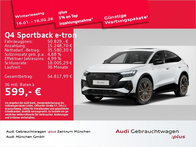 Audi Q4 e-tron Sportback