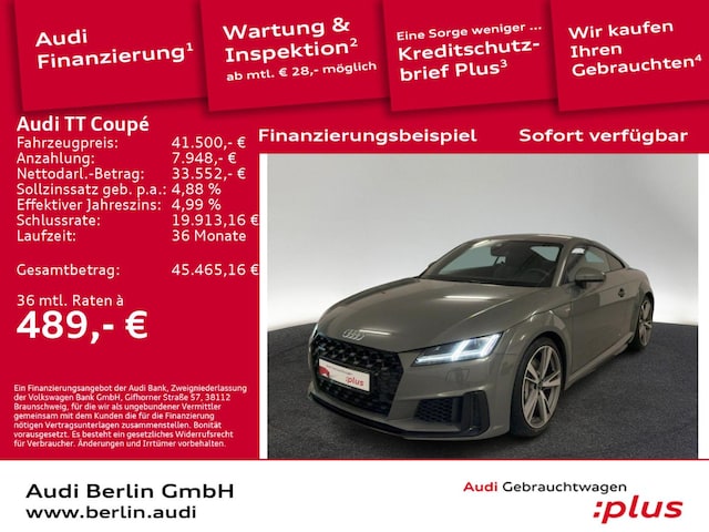 Audi TT 45 TFSI Coupé Quattro S-Tronic