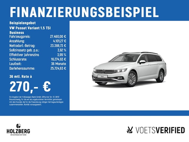 Volkswagen Passat 1.5 TSI Business Variant