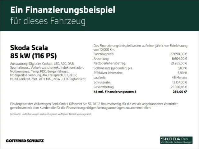 Skoda Scala Selection