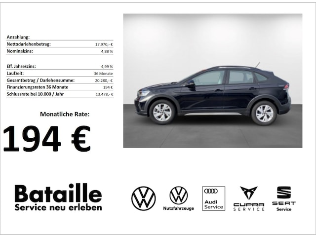 Volkswagen Taigo 1.0 TSI Life