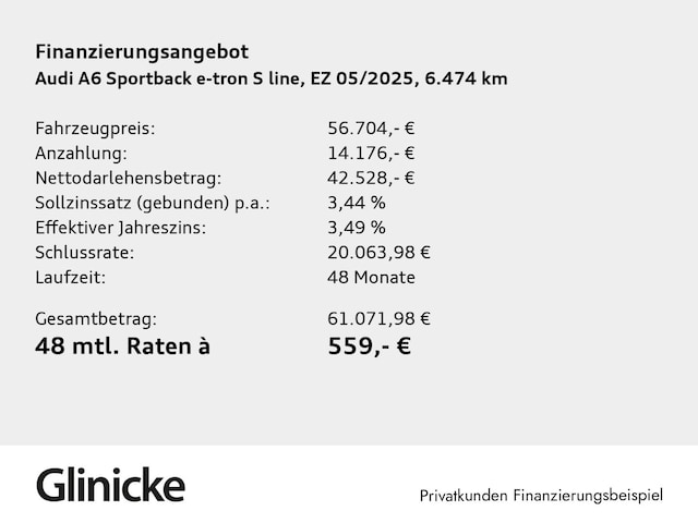 Audi A6 e-tron Sportback