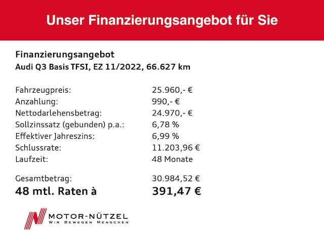 Audi Q3 45 TFSI Hybride S-Tronic