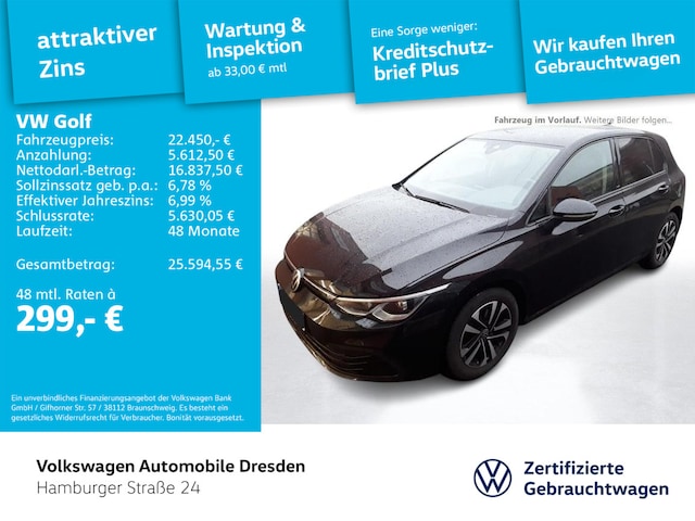 Volkswagen Golf 1.5 TSI Golf VIII