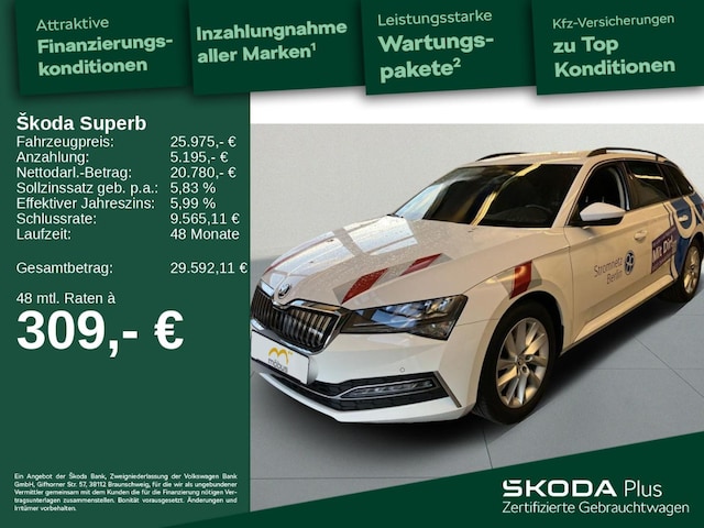 Skoda Superb 1.4 TSI Ambition Combi iV