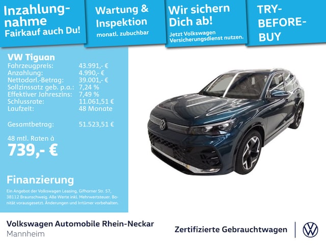 Volkswagen Tiguan 1.5 eTSI DSG R-Line